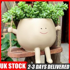 Swing Face Plant Pot, Cu-te