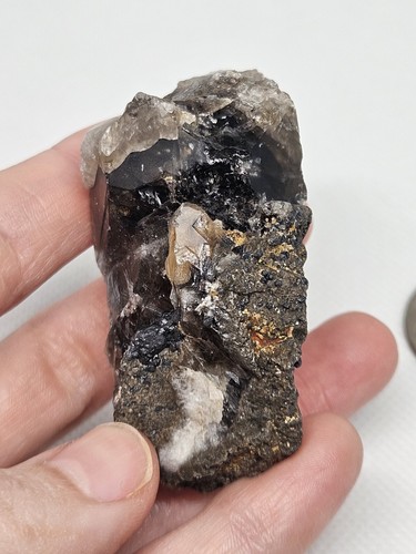 Rare smoky quartz crystal - smoky,