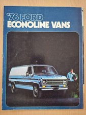 1976 Ford Econoline Vans Sales