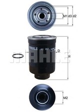 FUEL FILTER FITS: FORD RANGER