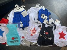 Dog Teeshirts Job Lot 19 included. Small to large. Different Designs