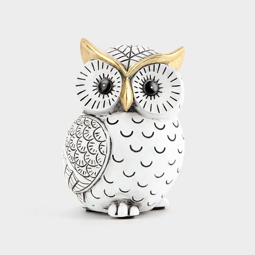Owl statue home - statue, ornament