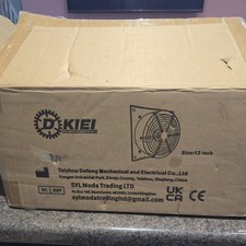 Commercial Extractor Industrial Ventilation Axial Exhaust Blower Flow Plate Fan 