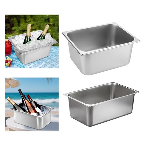 Ice bucket cube bin - ice,