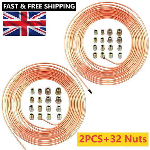 25ft copper brake pipe - brake,