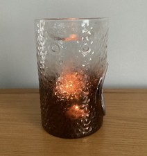 Yankee Candle Sheridan Bronzed Metallic Collection  Wax Melt Burner. Unusual!!!