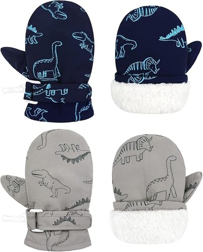Thick warm waterproof mittens - waterproof,