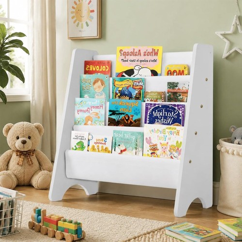 Tier wooden bookcase storage - bookcase,