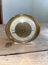 Vintage Westclox Wind-Up Travel Alarm Clock Working