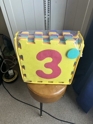 Pack foam numbered - 10,