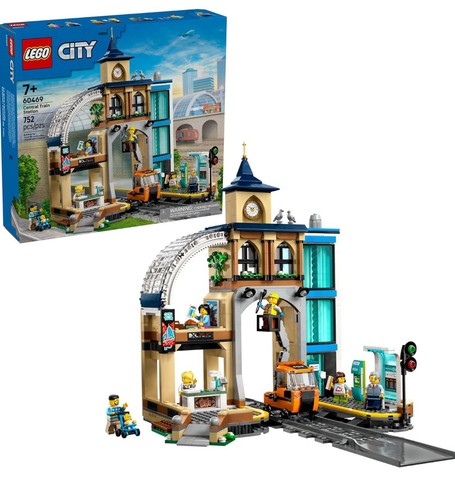 Lego city central train - city,