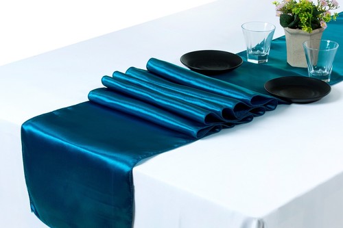 Satin table runner wedding - 10,