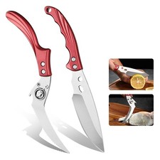 ✅Free Name Engrave✅Kitchen Scissors Heavy Duty✅Bone Shears Duck Fish Chicken#115