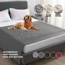 Waterproof Pet Blanket Dog Bed Cover Reversible Sofa Couch Furniture Protector