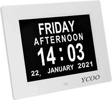 YCOO Dementia Clocks 7 Inches