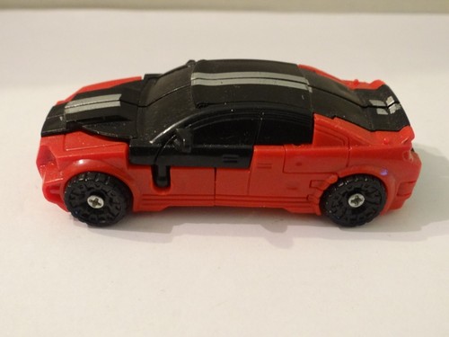 Toy car transformers red - car,