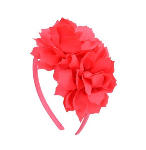 Petals flower chiffon headband - petals,