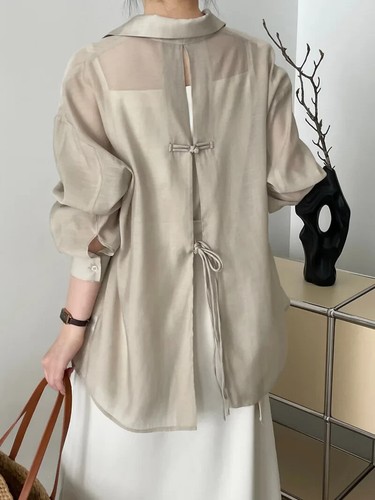 Ladies loose summer - loose, blouse