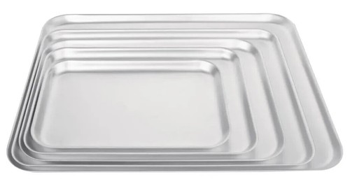 Aluminium baking tray shallow - baking,