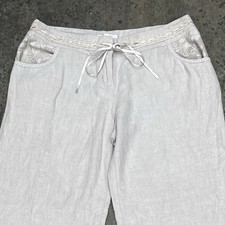 George Collection Beige Linen