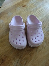 Pink Crocs Size J3