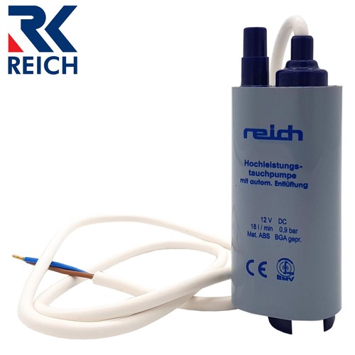 Reich submersible pump 12v 18l - reich,