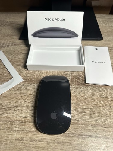 Apple magic mouse black - magic, 2