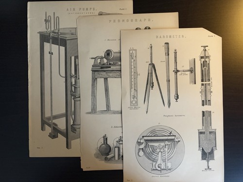 Antique c1880 scientific - 3,