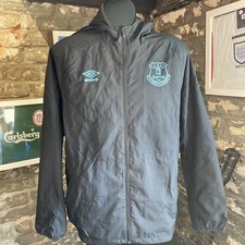 EVERTON WINDBREAKER UMBRO JACKET LARGE L 