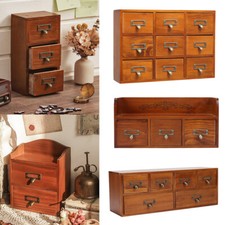 Vintage Wooden Trinket Box