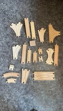 Used Wooden Train Track & Junctions - Brio, Bigjigs, etc.