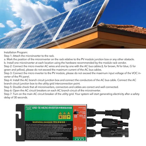 Grid tie micro inverter mppt - grid,