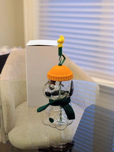 Starbucks snoopy clear glass - snoopy,