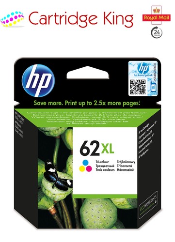 Original 62xl tri - hp, tri-colour