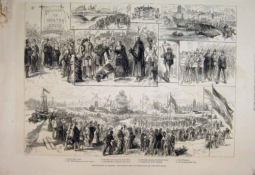 Original old antique print - original,