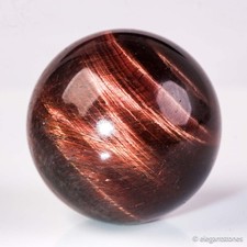 45g31mm Red Tiger Eye Sphere