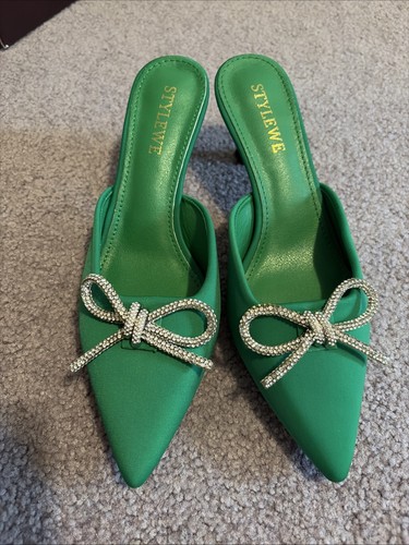 Stylewe women green kitten - women’s,