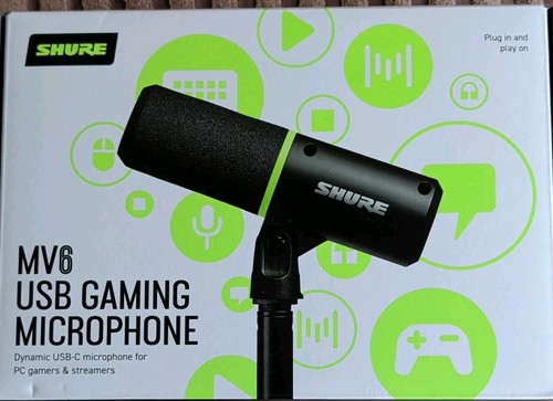 Shure mv6 usb gaming - shure,