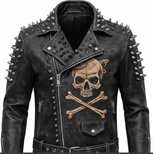 Men black real sheepskin - men's,