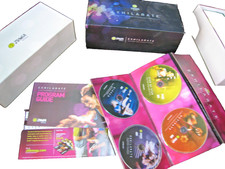 Zumba Fitness Exhilarate Body Shaping System 7 DVDs & 2 Toning Sticks Boxed MINT