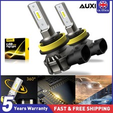 AUXITO H11 LED Headlight Low Beam Bulbs 30000LM Super Bright White 6500K Canbus