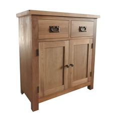 Oak Mini Sideboard Cupboard
