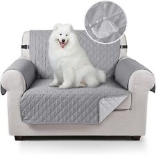 Grey recliner Cover 100% Waterproof Sofa Slipcovers 1 Seater Non Slip protector