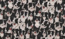 Border Collie Fabric Dogs