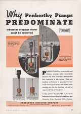 1939 Ad * Penberthy Injector Company * Penberthy Pumps Predominant