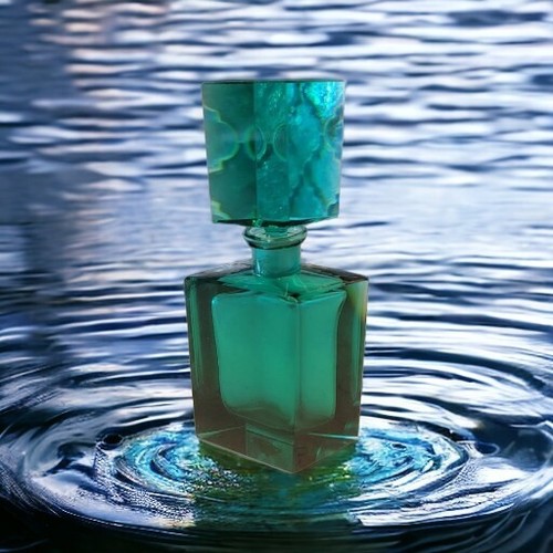 Art deco crystal perfume - deco,