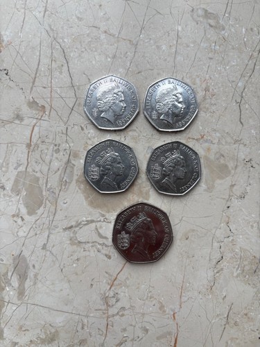 Five bailiwick guernsey - of, 50p