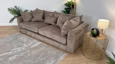 Sofology The Westwood Fabric 4 Seater in Mink All Over