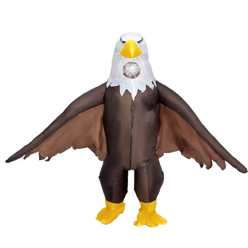 Inflatable bald eagle costumes - bald,
