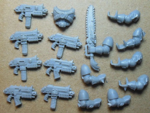 Chaos space marines bolters - space,